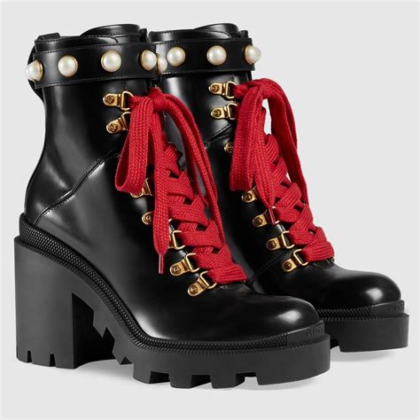 gucci boot with jewels|gucci designer ankle boots.